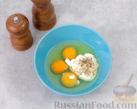 Гренки в яйце со сметаной