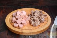 Московский борщ со свининой и сосисками